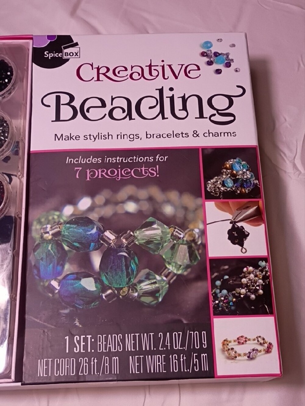Creative‎ Beading Kit - Pink - Picture 3 of 5